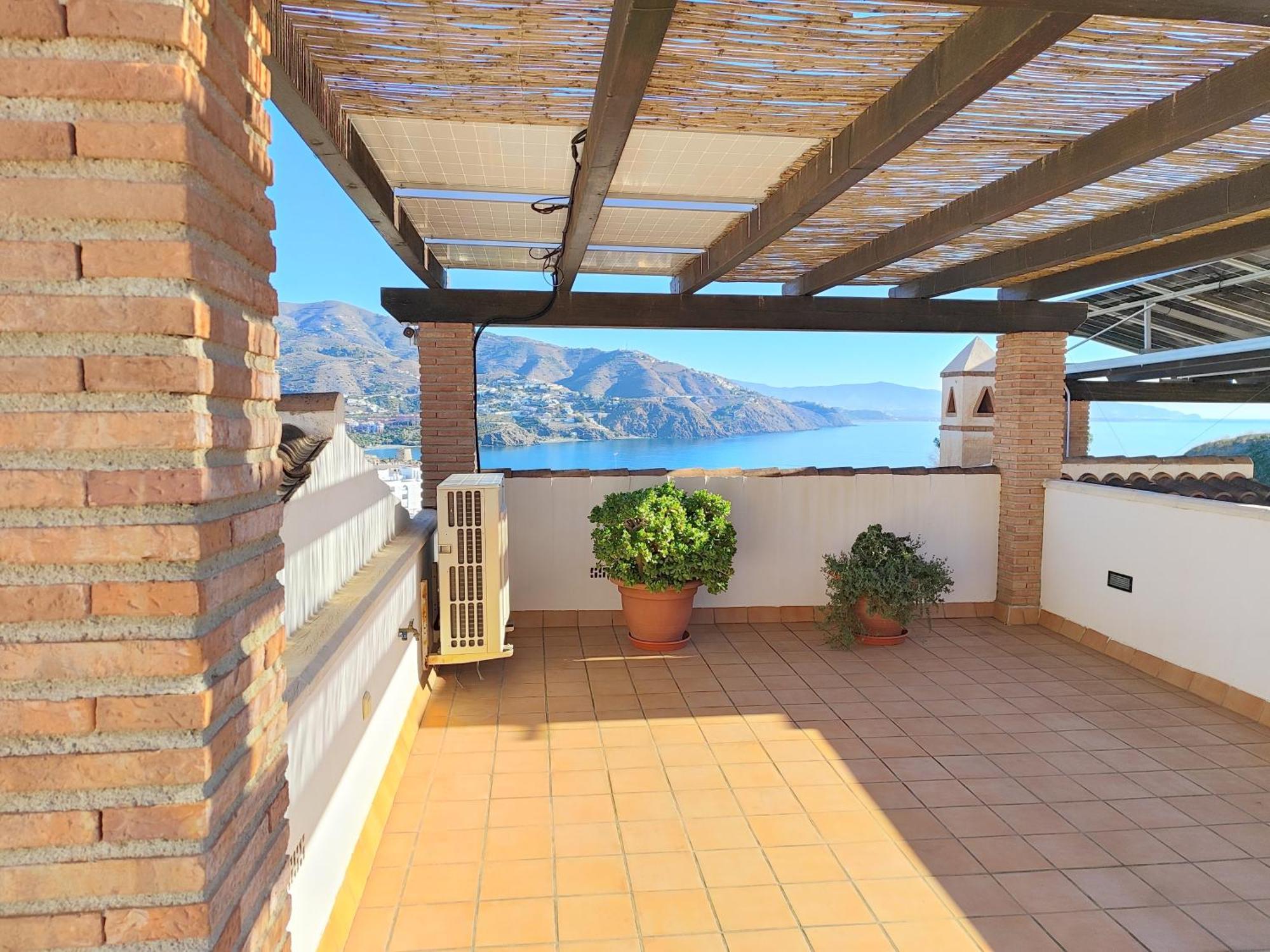 Casa Acogedora Con Vistas Espectaculares - Cozy Seaview House - 24H Access - Private Parking Villa Almunecar Bagian luar foto